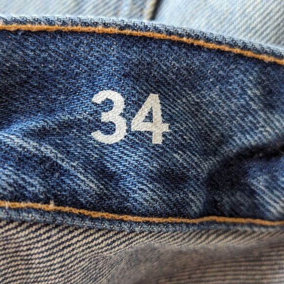 J. Crew Relaxed Fit Denim Cut Off Blue Jean Shorts Mid Rise Women's Sz 34‎ NWT - Picture 12 of 15